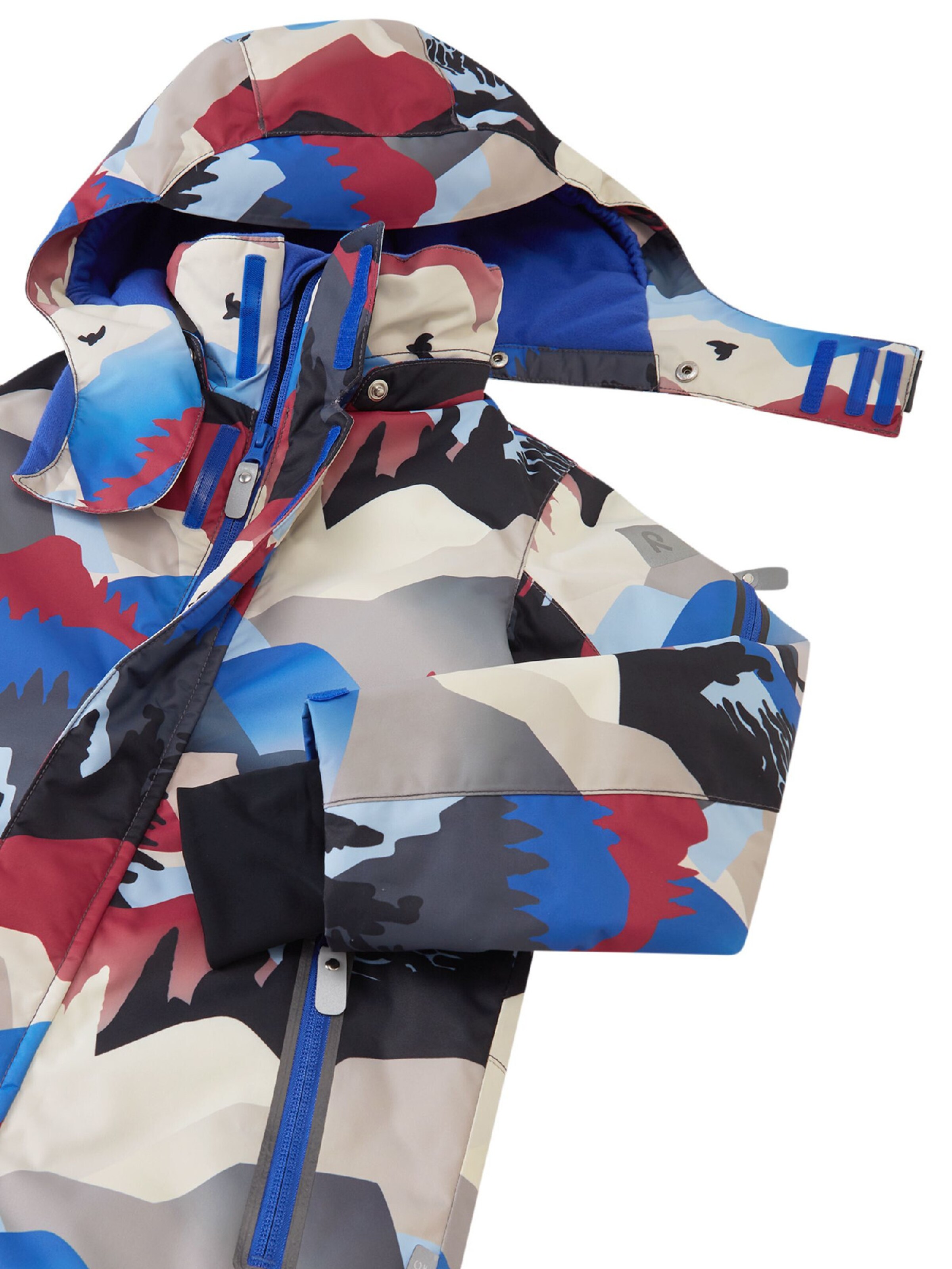 Fit confort Ensemble 'Reach' Reima en bleu : devant