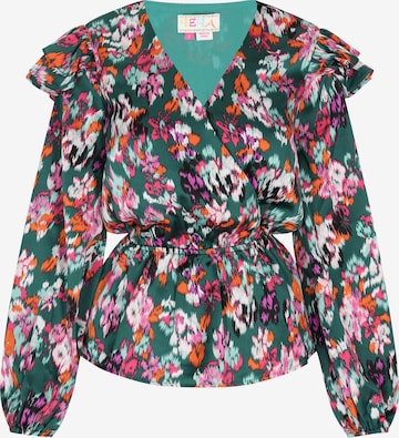 IZIABluza - zelena boja: prednji dio