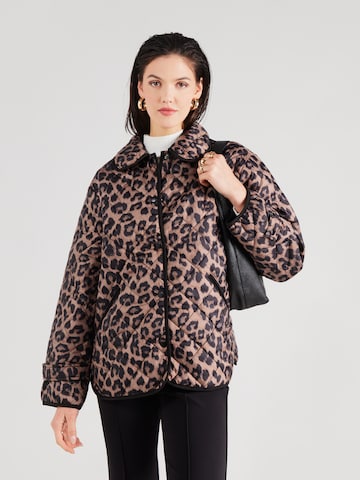 Veste mi-saison PIECES en beige : devant