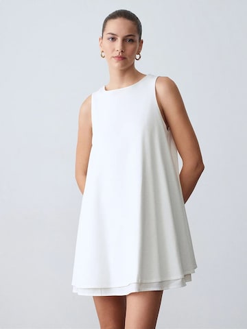 Dilvin - Vestido 'Mini' em branco