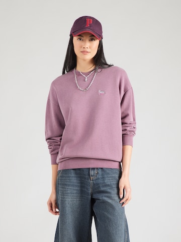 Sweat-shirt 'Vancy Vint' Iriedaily en violet : devant
