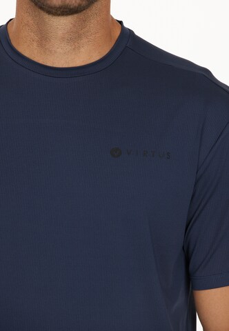Virtus T-Shirt 'Easton' in Blau