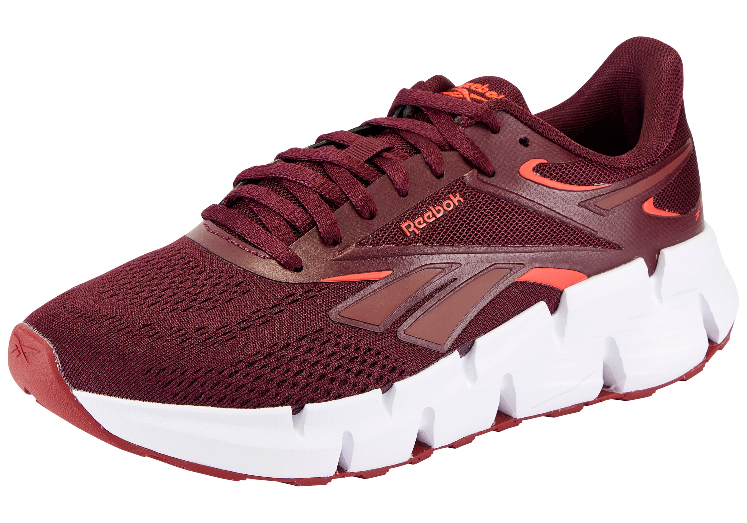 Reebok Running Shoes in Red: front