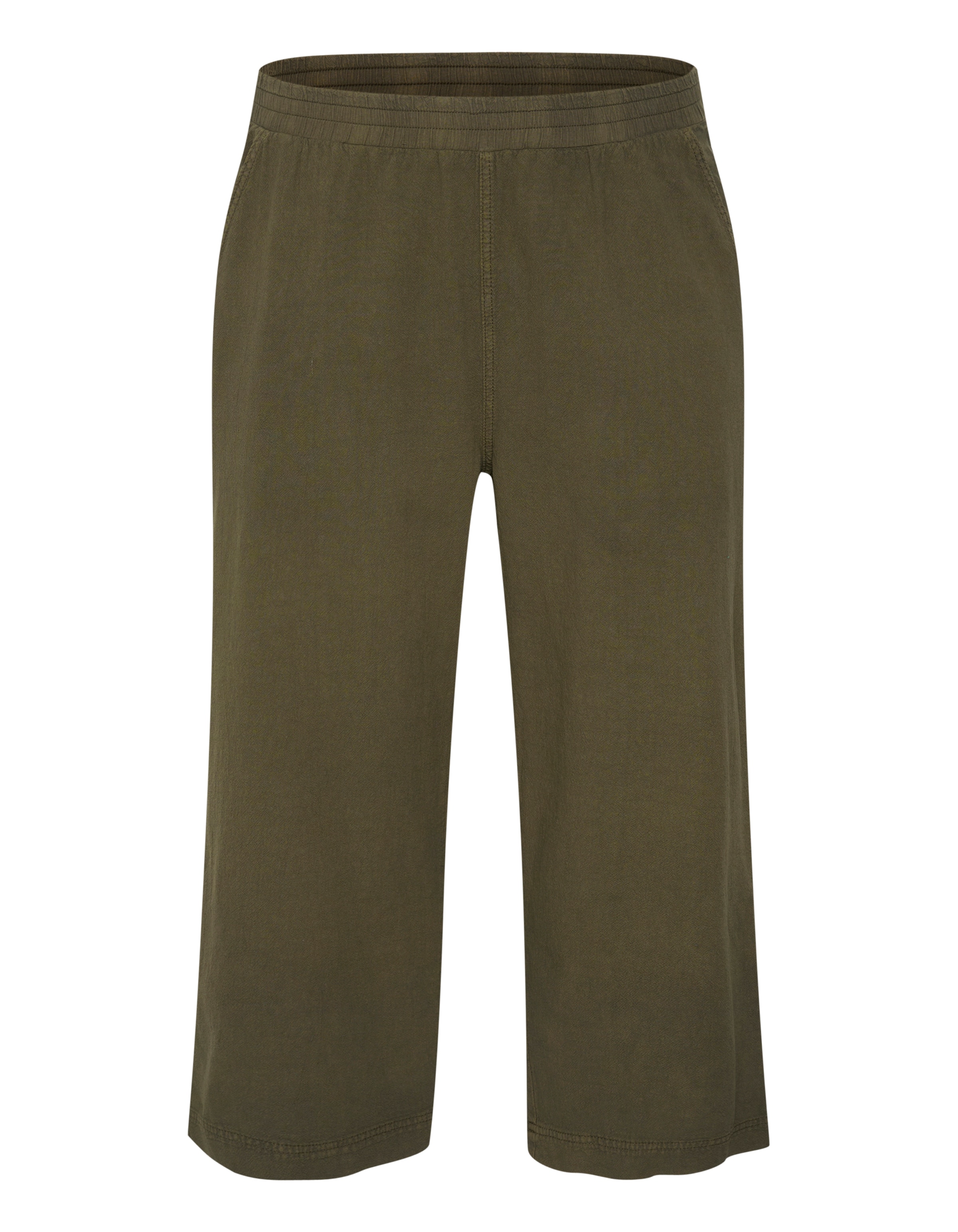 žalia KAFFE CURVE Laisvas Kelnės 'Nana': priekis