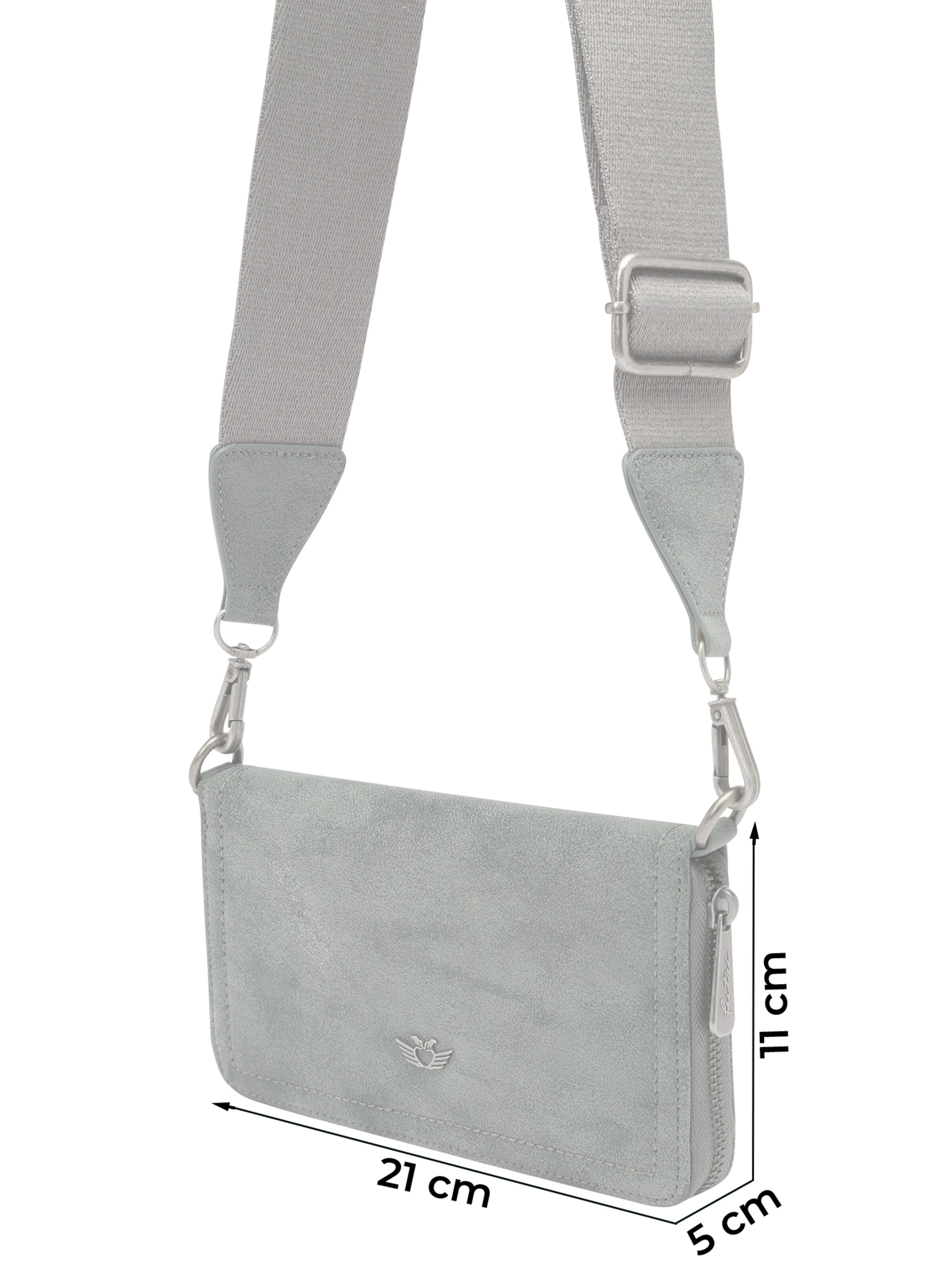 Fritzi aus Preußen Crossbody bag 'Lou' in Blue
