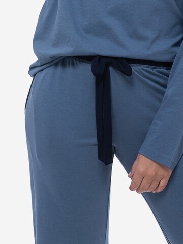 Ammann Pyjama 'Night & Home' in Blauw