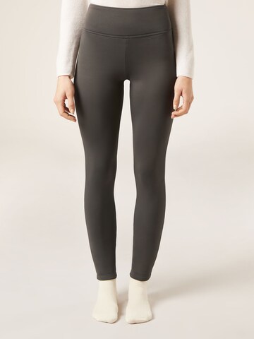 CALZEDONIA Skinny Leggings in Grey: front
