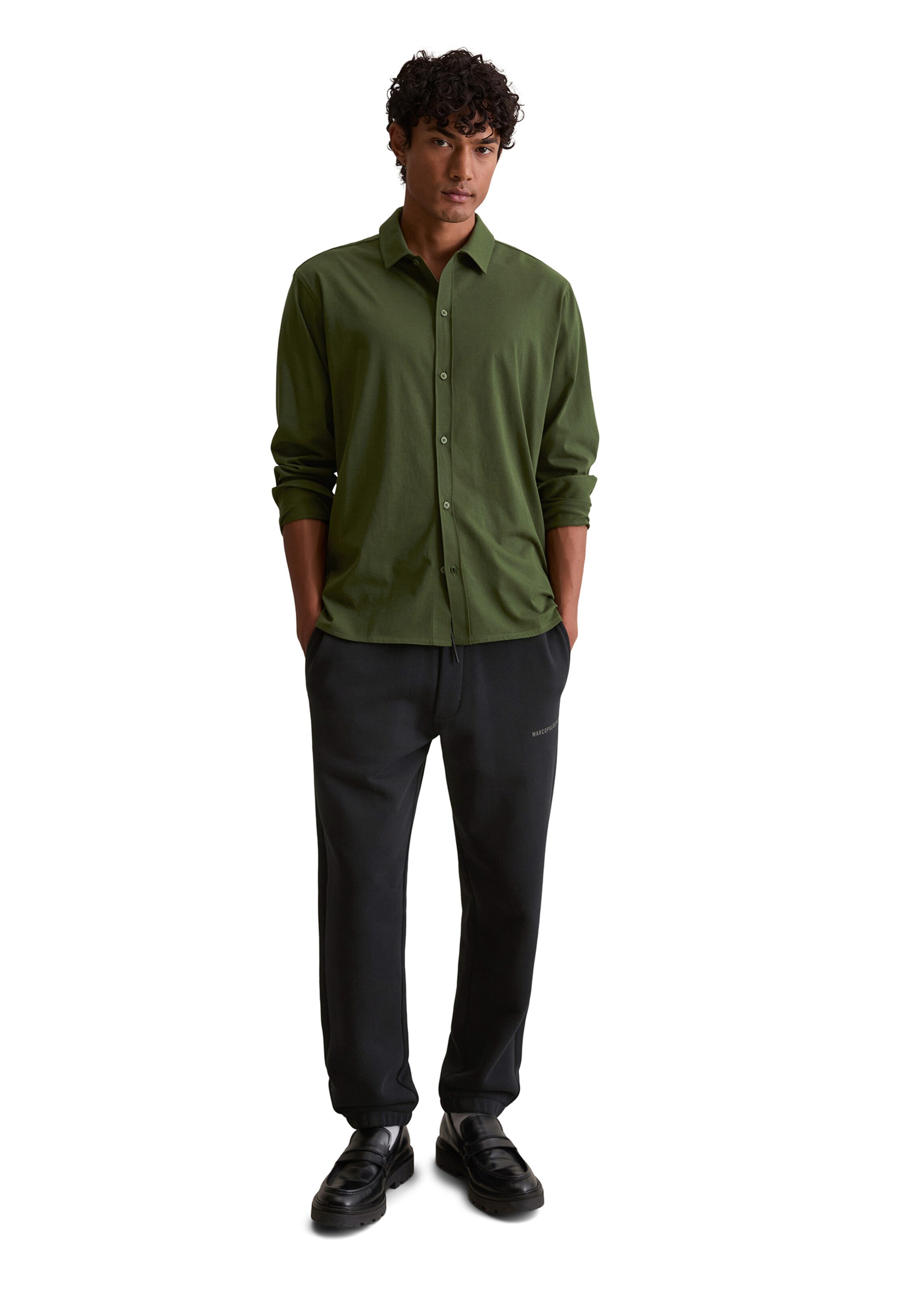 Marc O'Polo DENIM Comfort Fit Hemd in Grün