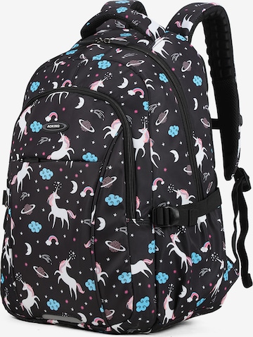 Sac à dos Aoking en noir : devant