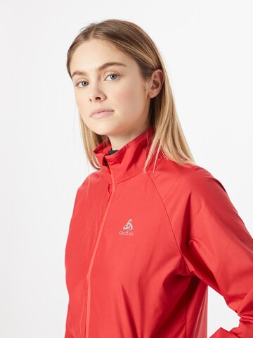 ODLO Trainingsjack 'Essential' in Rood