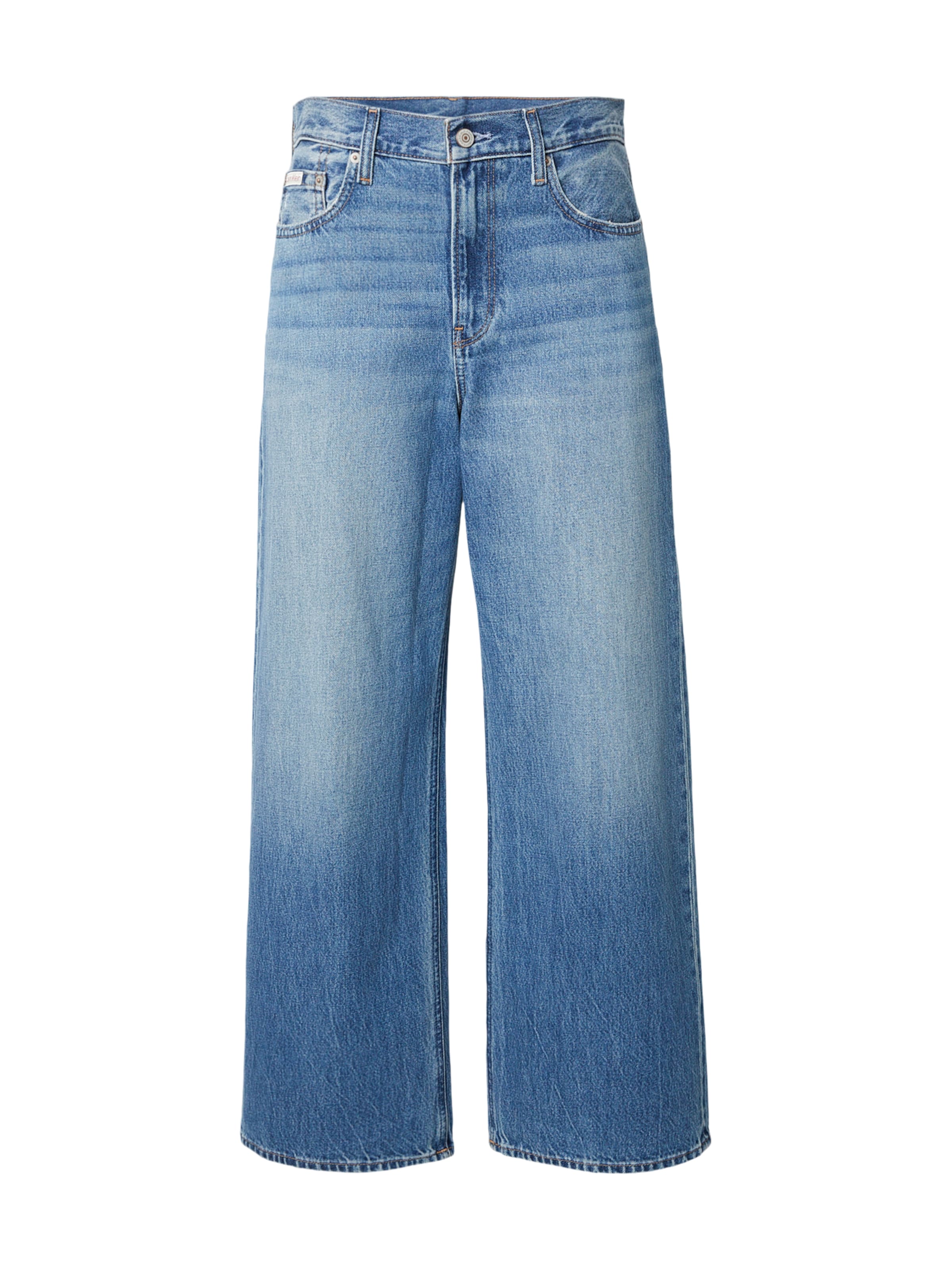 Largi Jeans de la Calvin Klein Jeans pe albastru: față