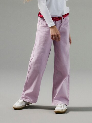 Wide leg Jeans 'NKFRose' de la NAME IT pe mov: față