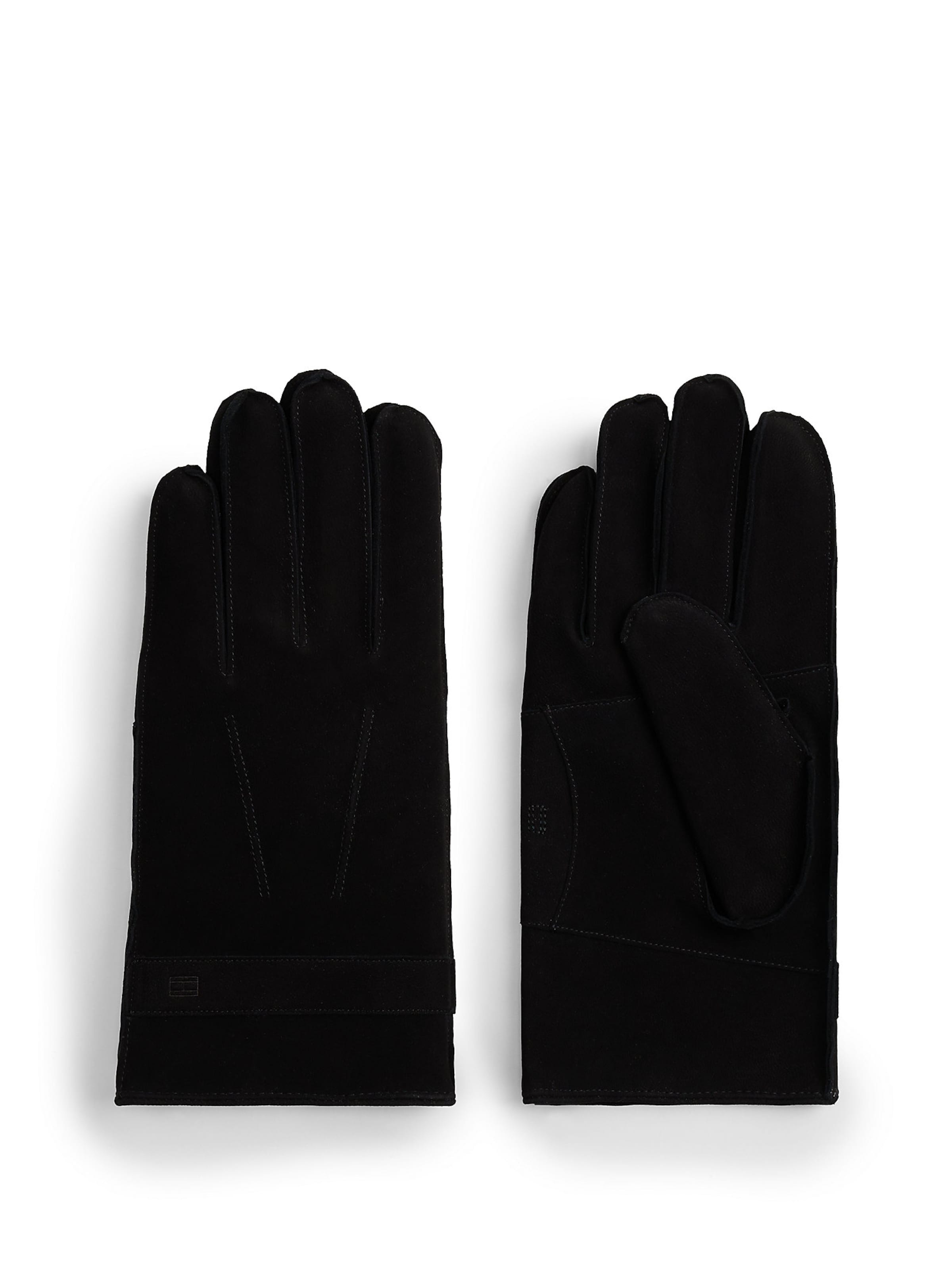 TOMMY HILFIGER Fingerhandschuhe in schwarz, Produktansicht