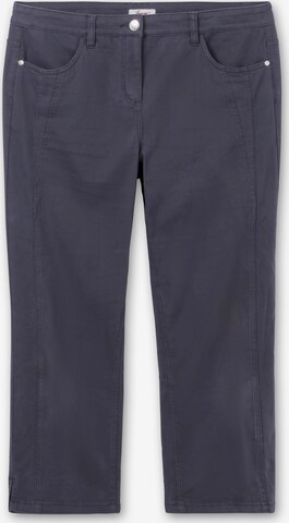 SHEEGO Slimfit Broek in Lila: voorkant