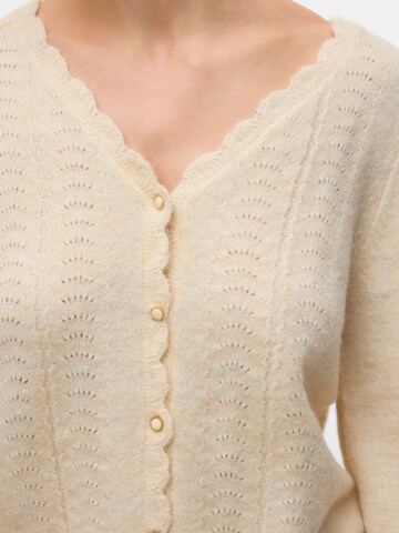 VERO MODA Knit cardigan 'JOHANNA' in White