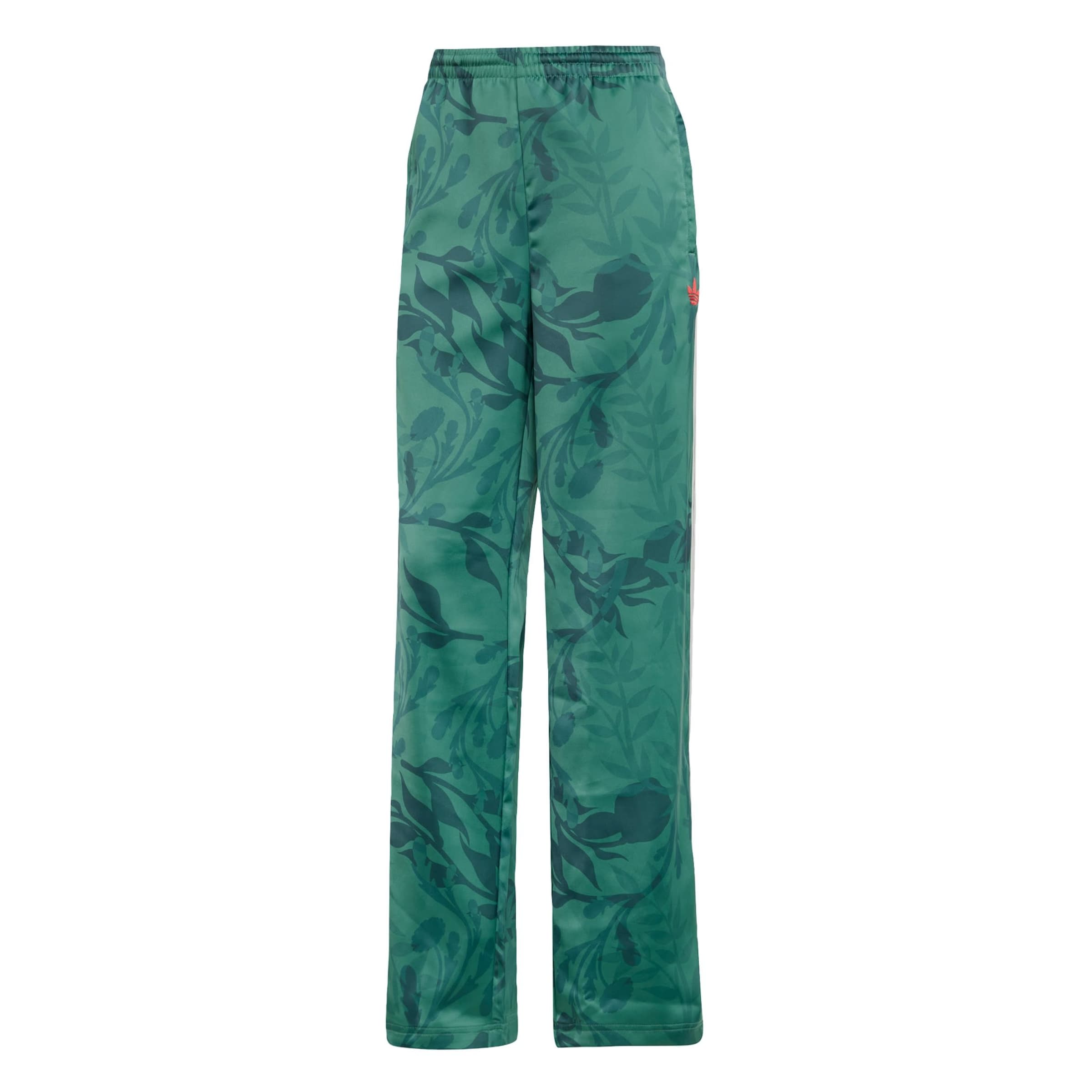 Loosefit Pantalon 'Italien' ADIDAS ORIGINALS en vert : devant
