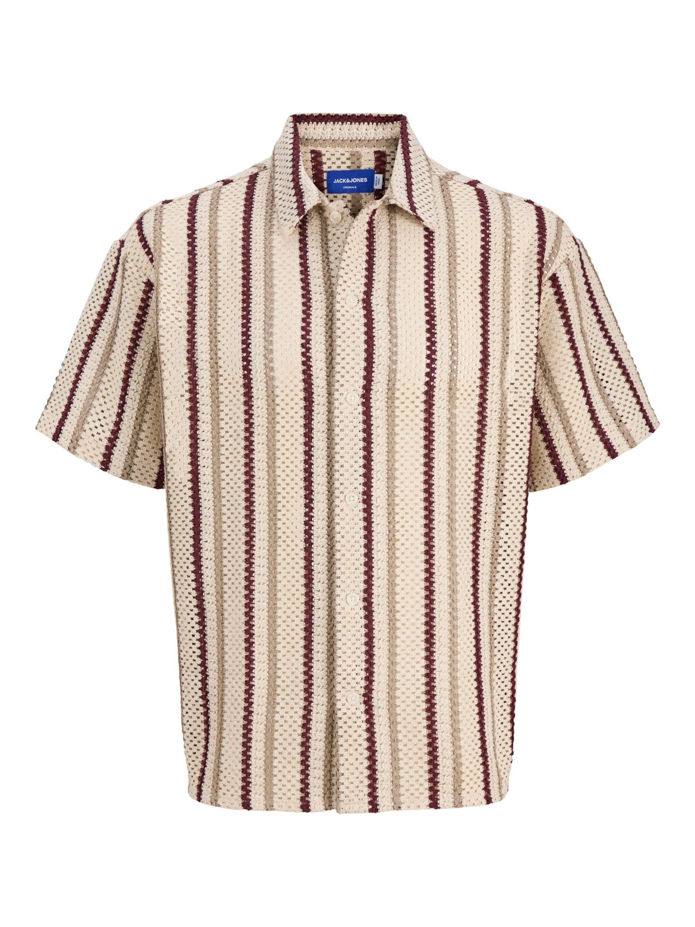 JACK & JONES Πουκάμισο 'JORBellagio' σε μπεζ: μπροστά