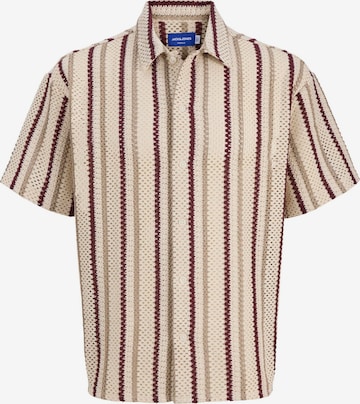 Comfort fit Camicia 'JORBellagio' di JACK & JONES in beige: frontale