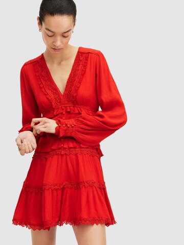 AllSaints Kleid 'ZORA in Rot