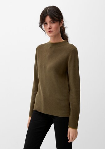 s.Oliver Sweater in Green: front