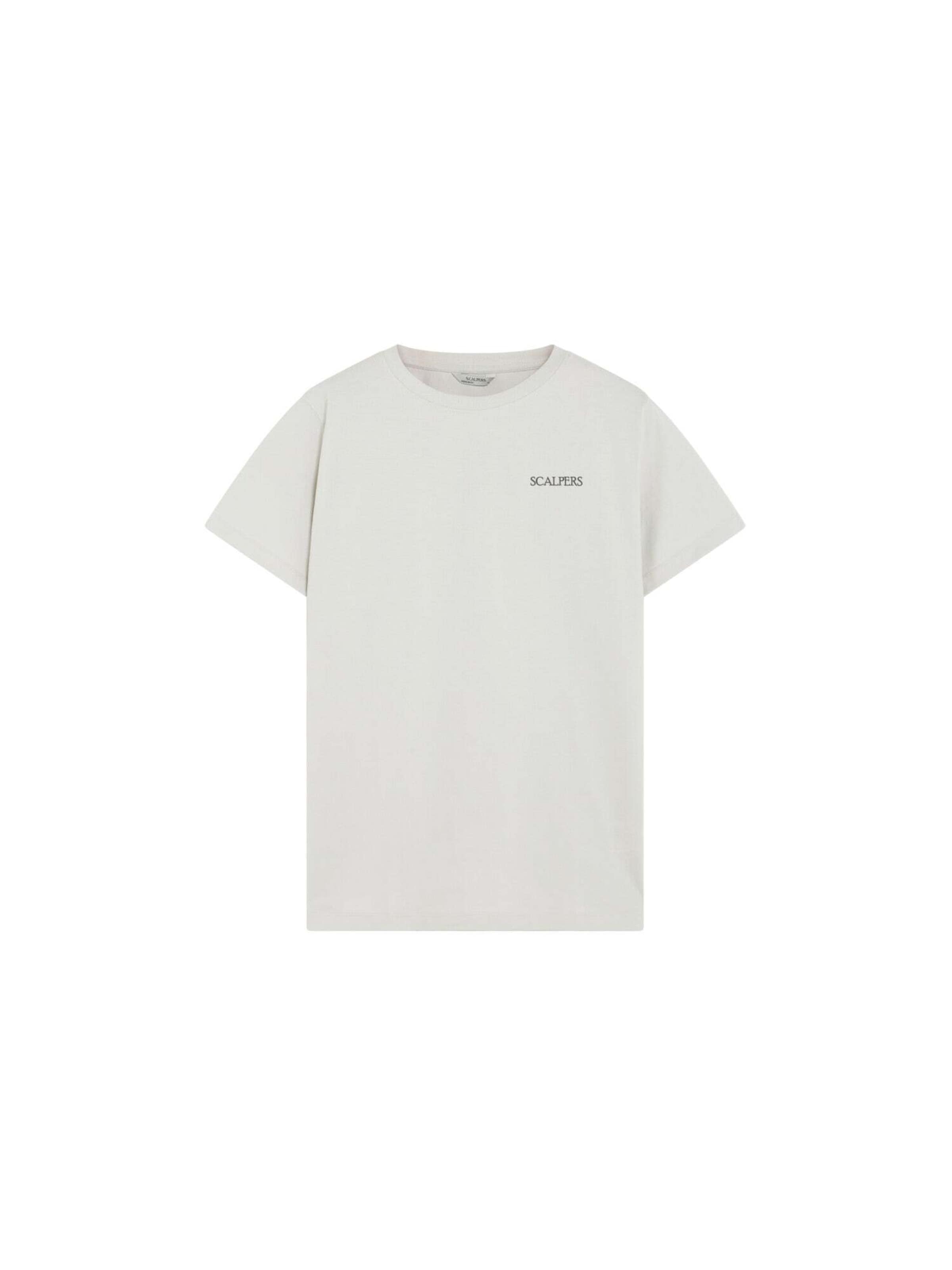T-Shirt Scalpers en gris : devant
