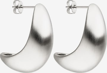 PURELEI Earrings 'Drop Big' in Silver: front