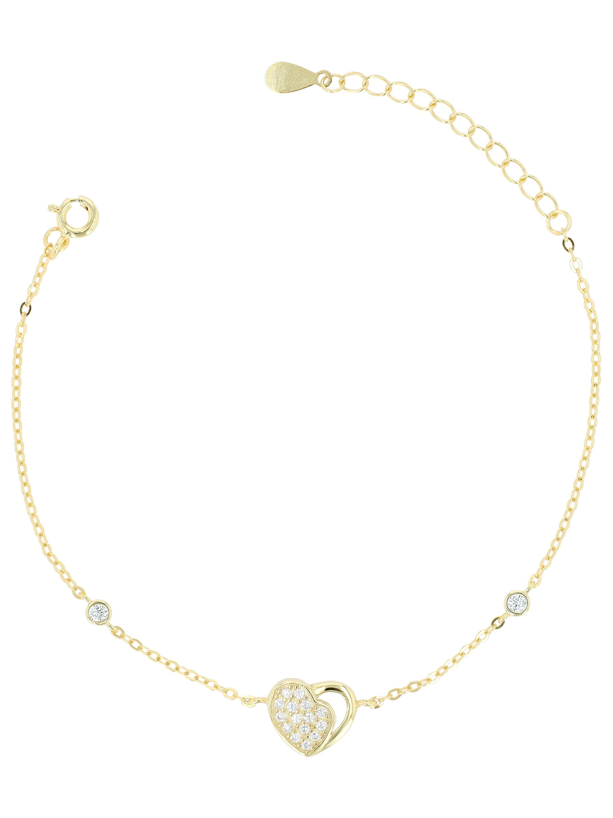 Akzent Bracelet 'Naima' in Gold: front