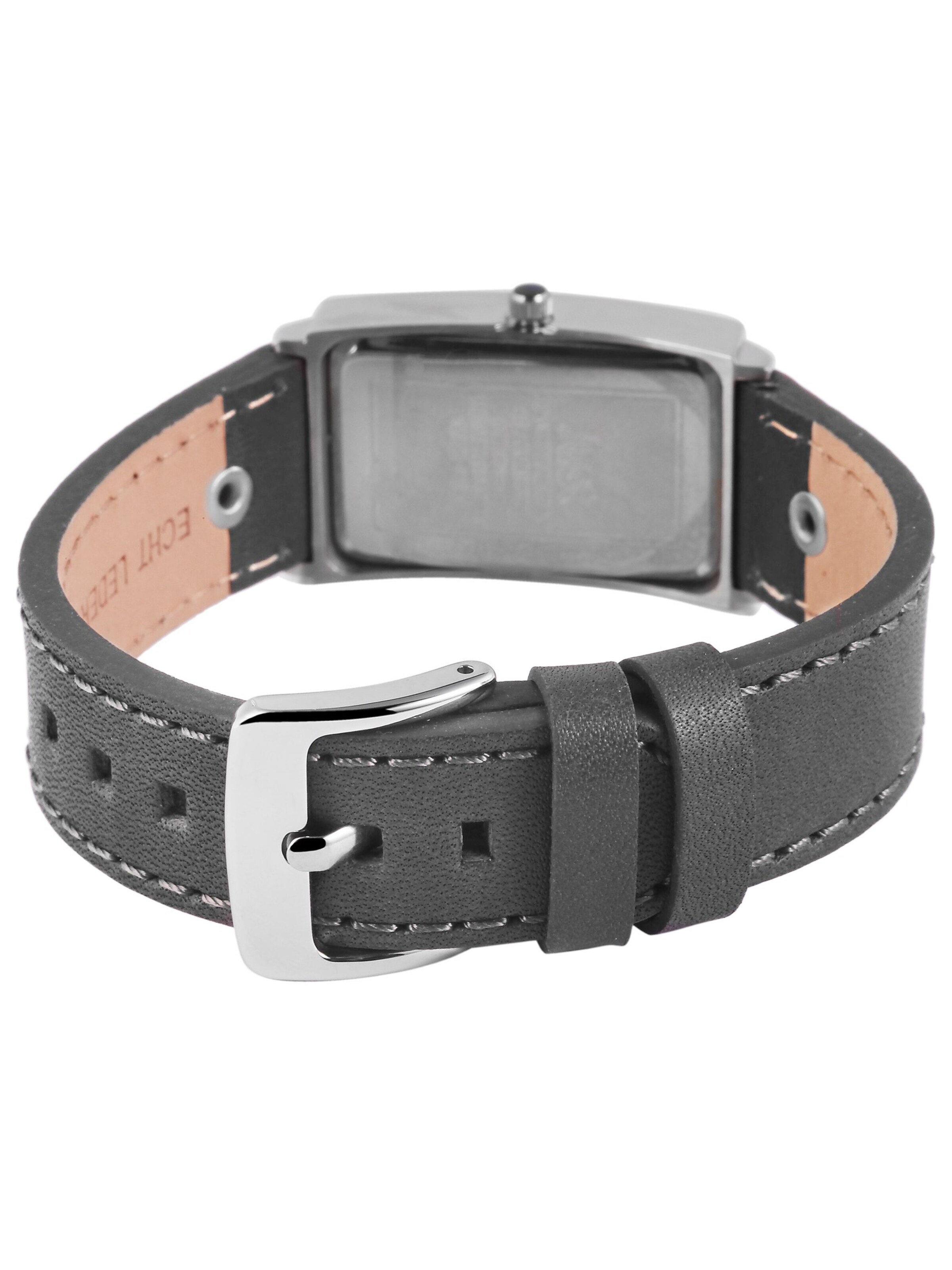 JUST Analog Watch 'silberfarbig, 5 ATM' in Grey: front