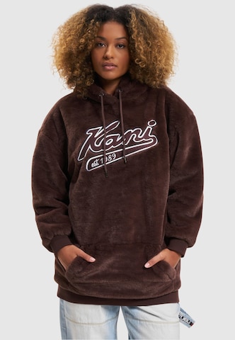 Karl Kani Sweatshirt 'Varsity' in Brown