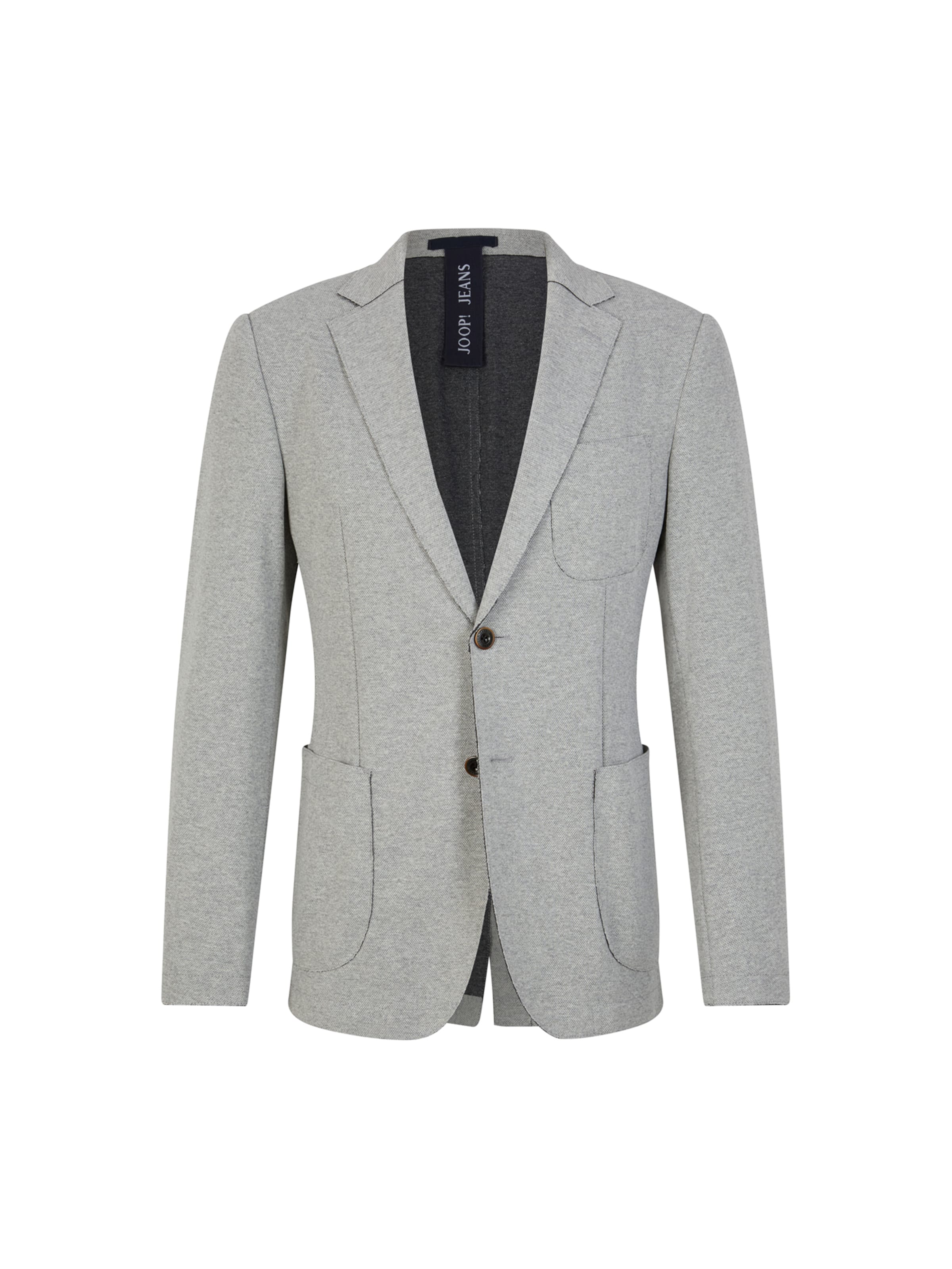 JOOP! Jeans Slim fit Colbert 'Helican' in Grijs: voorkant