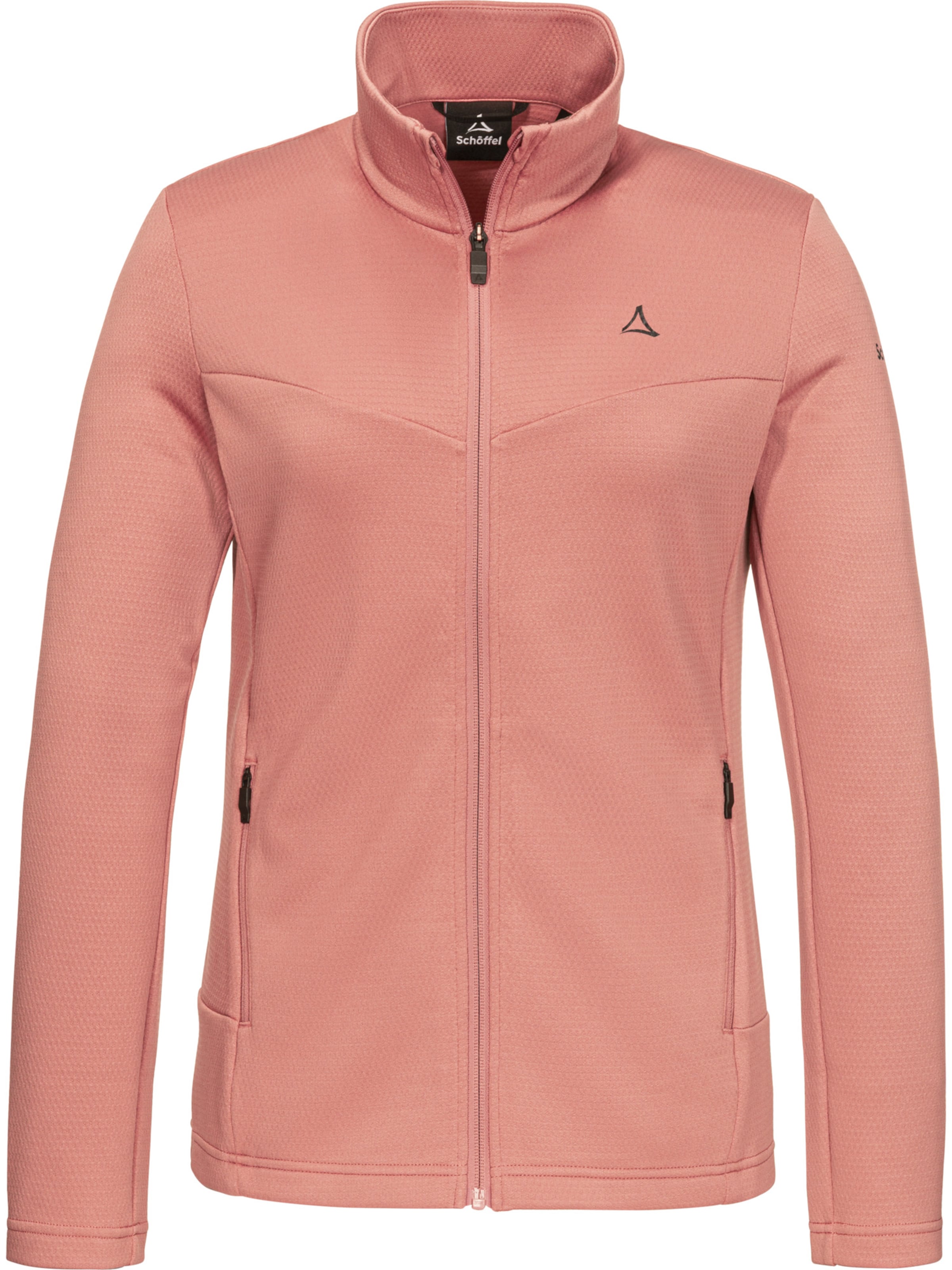 Veste en polaire Schöffel en rose : devant
