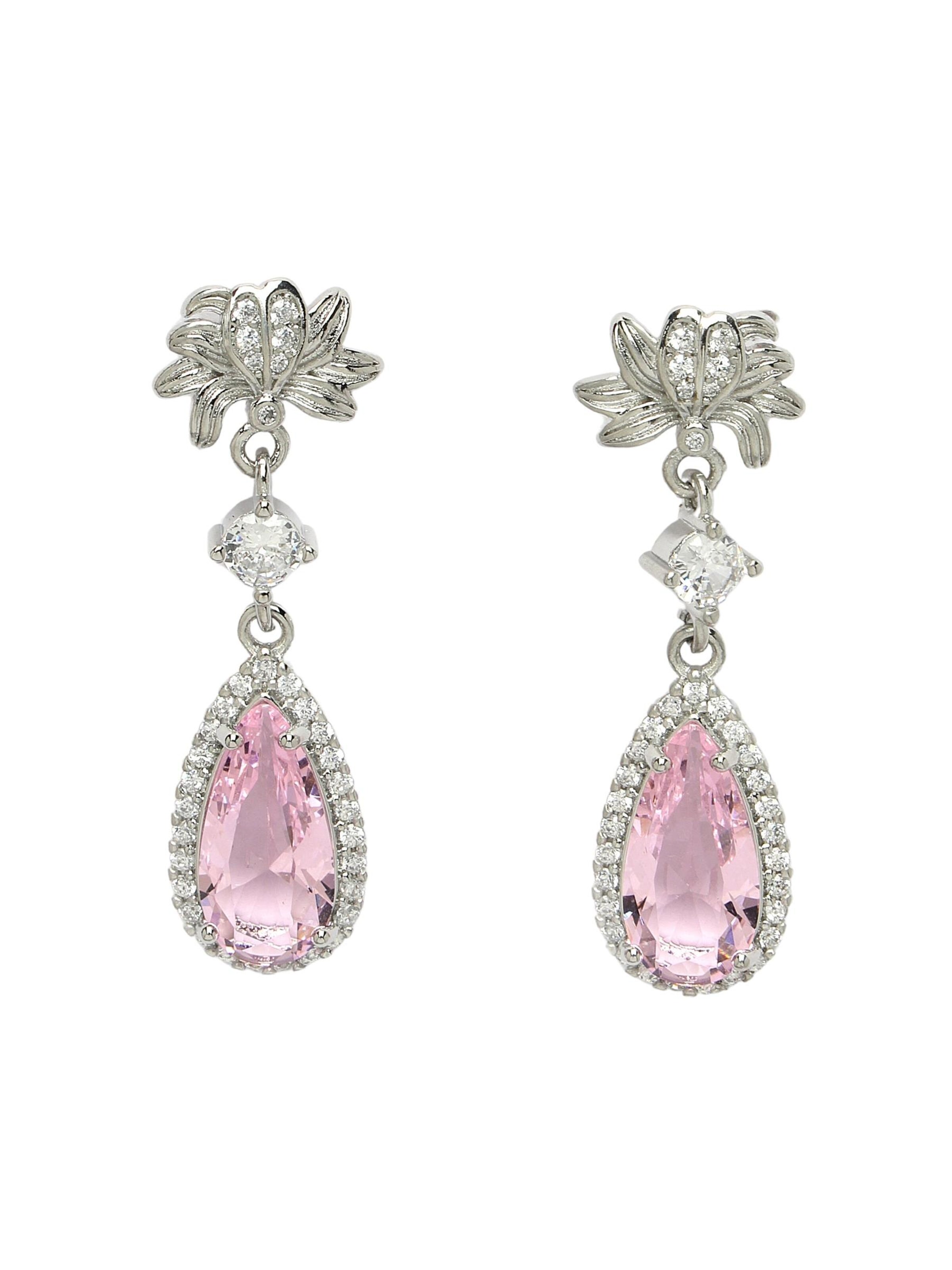AVANT-GARDE PARIS - Pendientes 'Elenasa' en rosa: frente