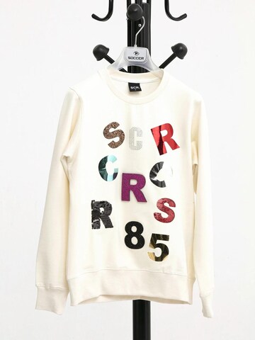 SCR. Athletic Sweater 'LELYA' in White
