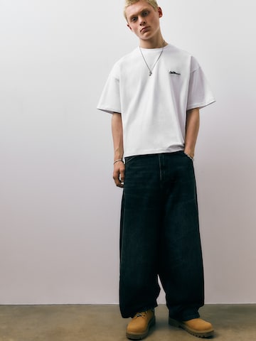 Pull&Bear Póló 'STWD' - fehér