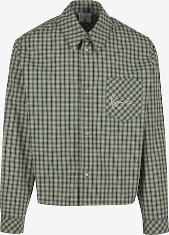 Fit confort Chemise Karl Kani en vert : devant