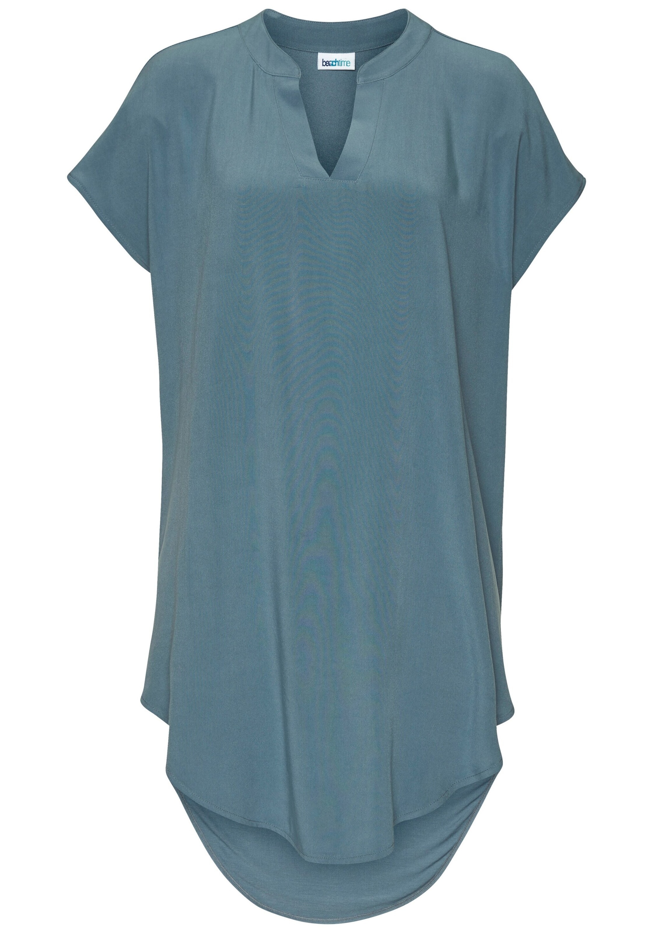 BEACH TIME Μπλούζα σε μπλε: μπροστά