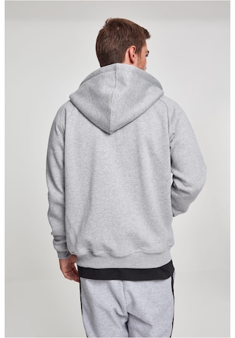 Urban Classics Zip-Up Hoodie in Grey