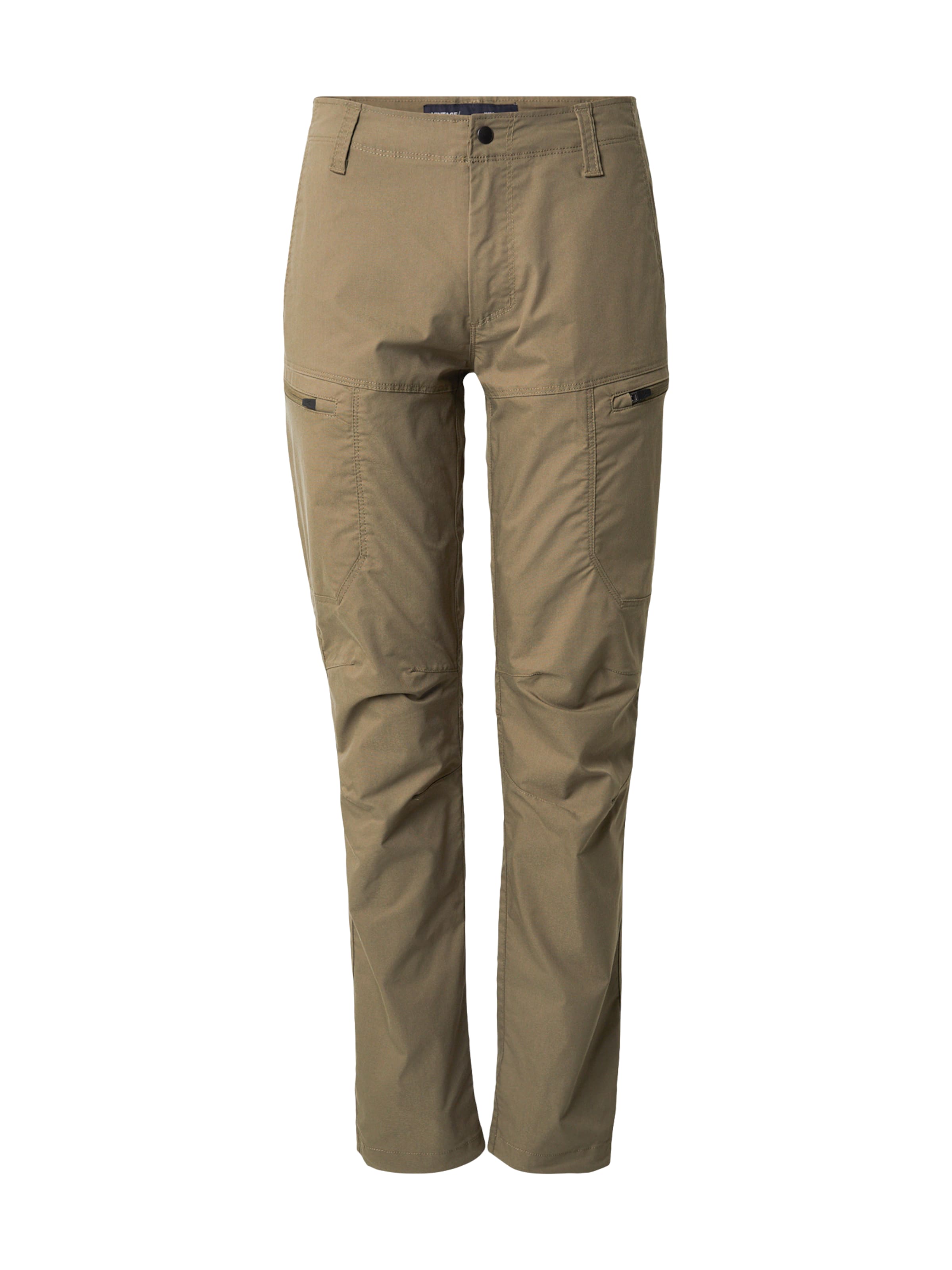 Regular Pantalon 'Kenny' Vintage Industries en marron : devant