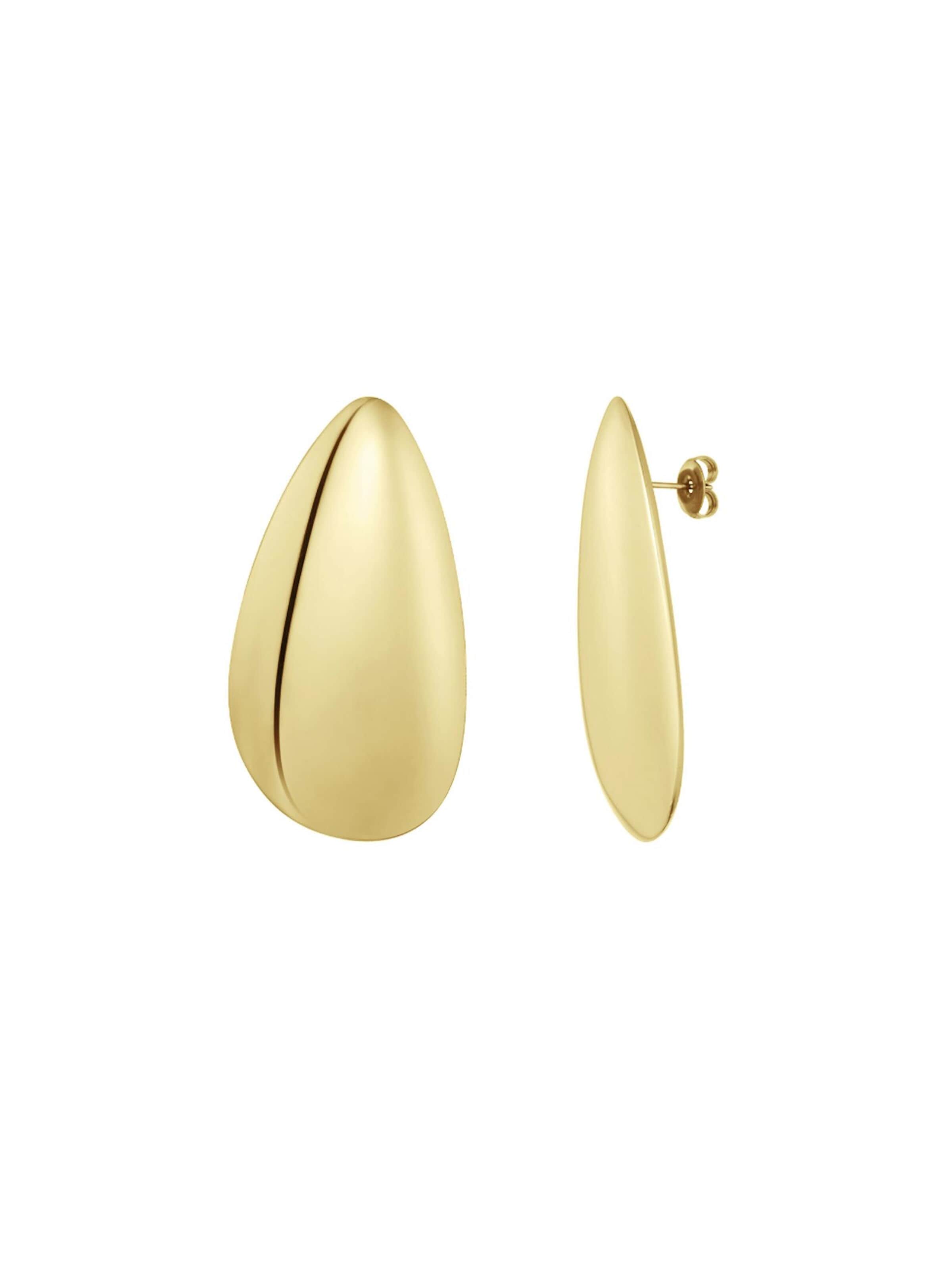 Cala Rose Earrings 'LYRA' in Gold