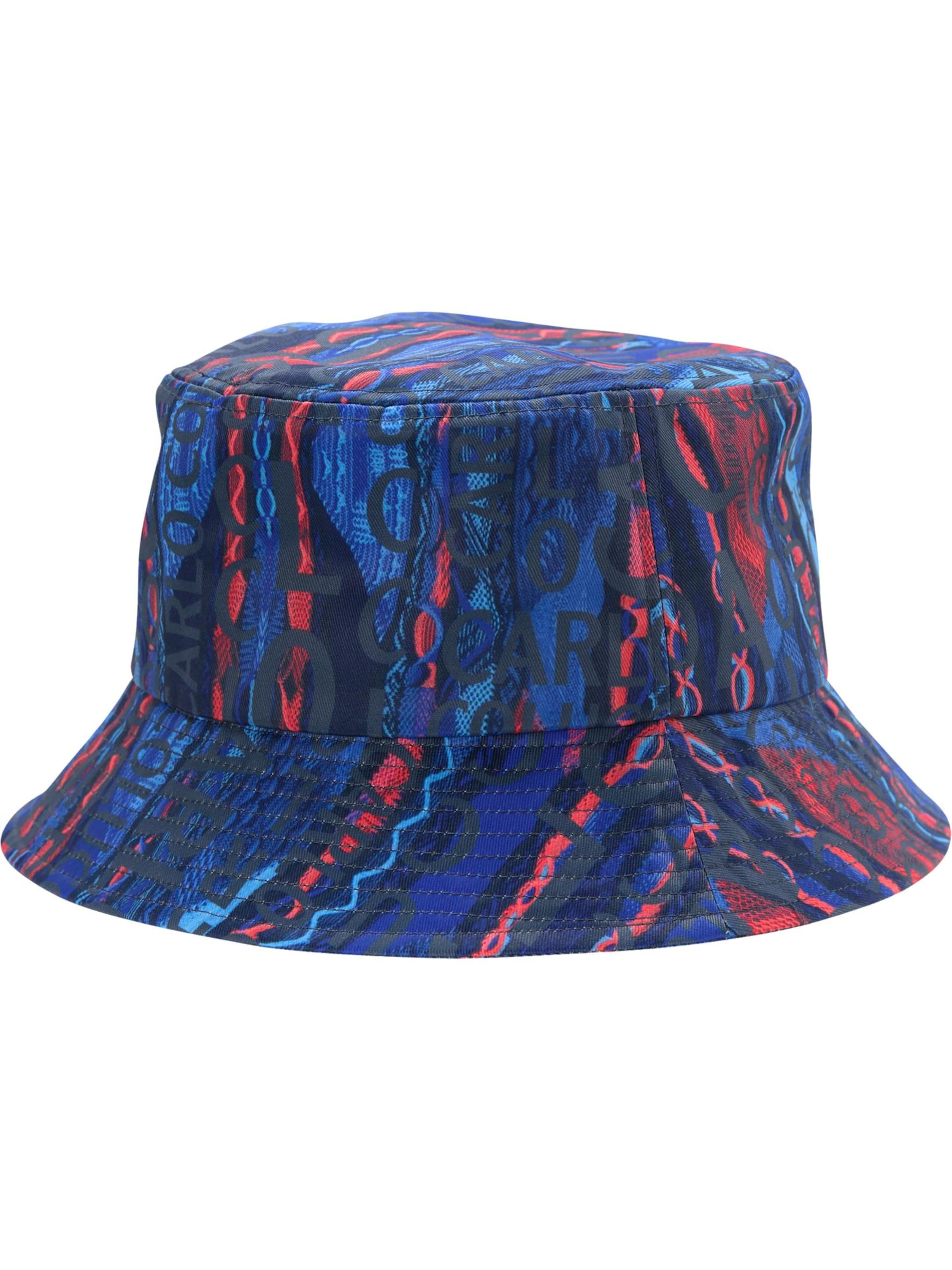 Carlo Colucci Hoed ' Comina ' in Blauw: voorkant