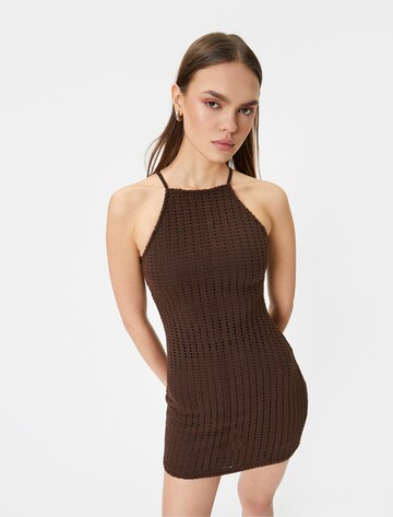 Koton Kleid in Braun