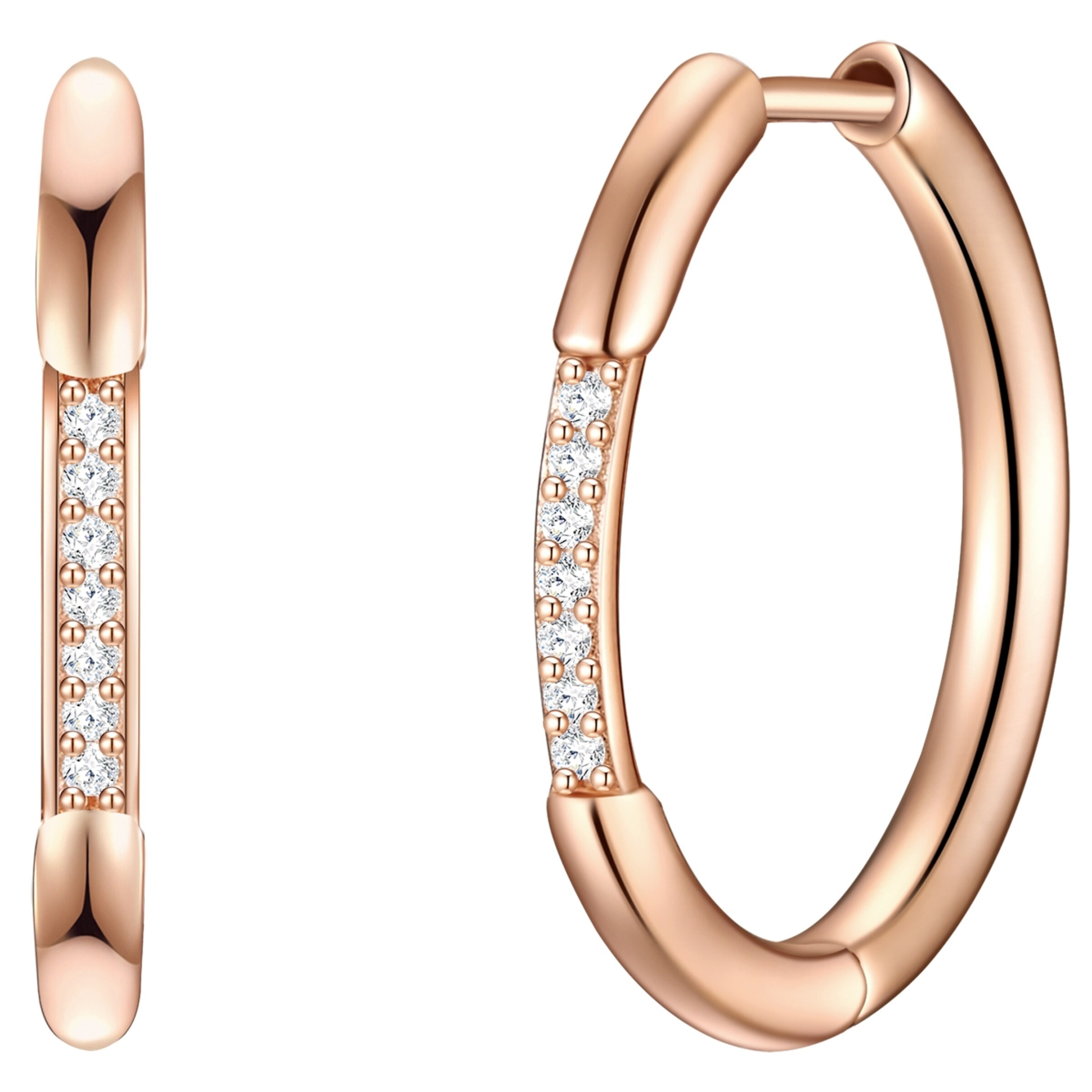 Glanzstücke München Oorbellen in Goud: voorkant