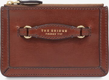 The Bridge Wallet in Brown: front