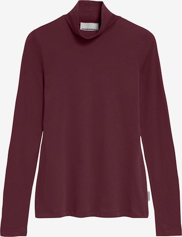 ARMEDANGELS Shirt in Rood: voorkant