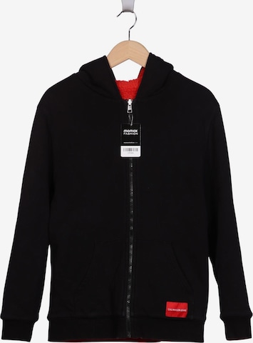 Calvin Klein Jeans Kapuzenpullover M in Schwarz: Vorderseite