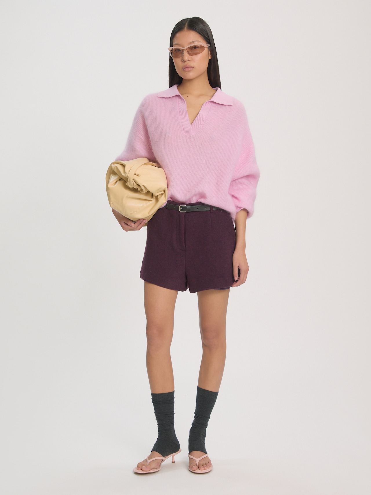 EDITED Novedades Jersey 'Taria' rosa