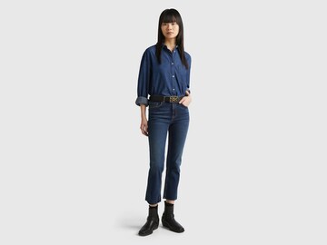 UNITED COLORS OF BENETTON Wide Leg Jeans in Blau