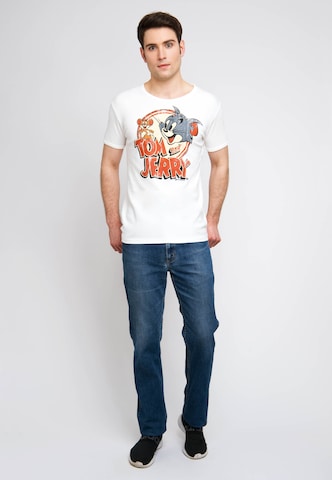 Vorzüglich LOGOSHIRT T-Shirt Tom - | Jerry Logo in ABOUT & YOU Weiß
