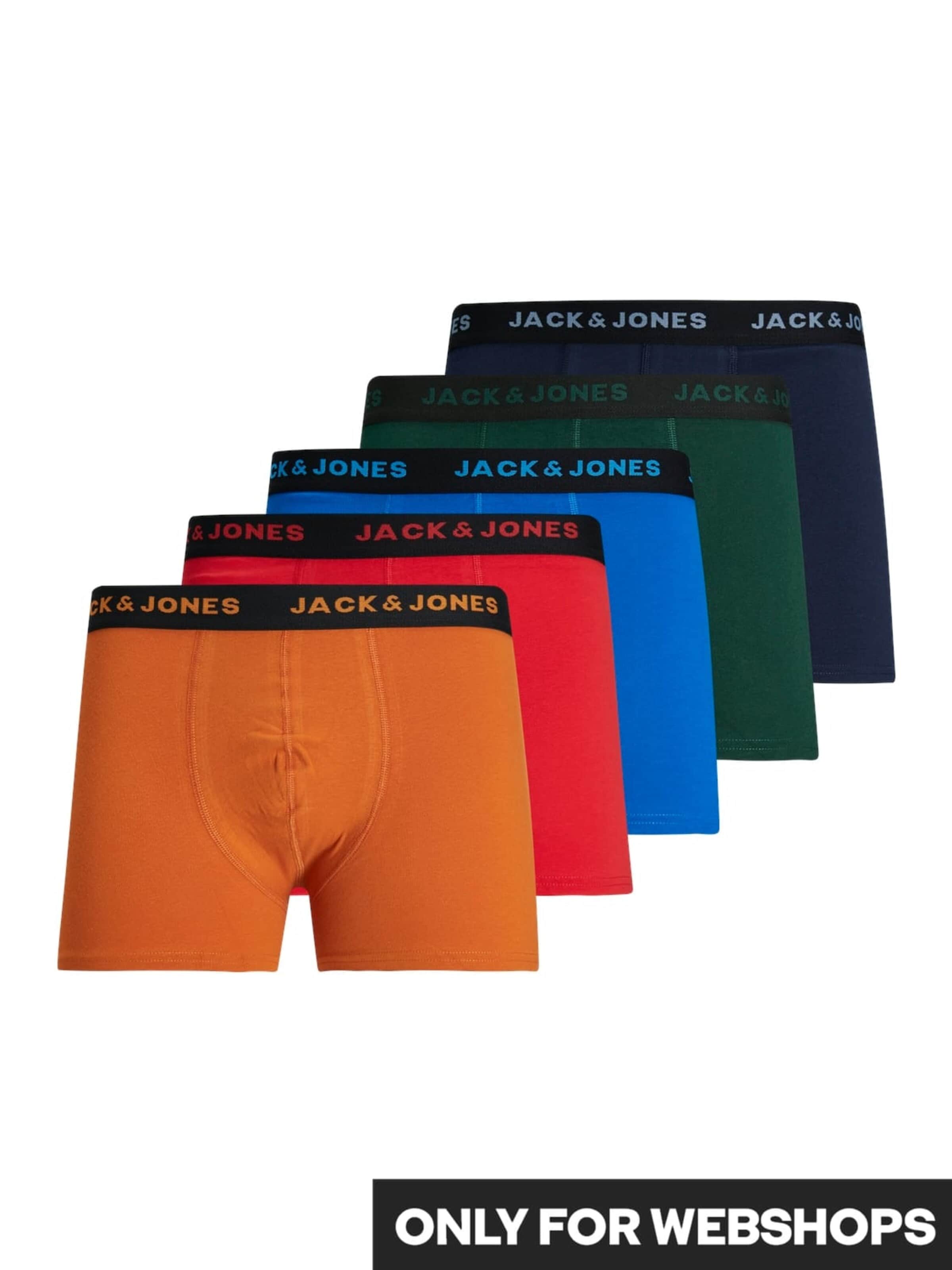 JACK & JONES Boxershorts 'Brando' in Groen: voorkant