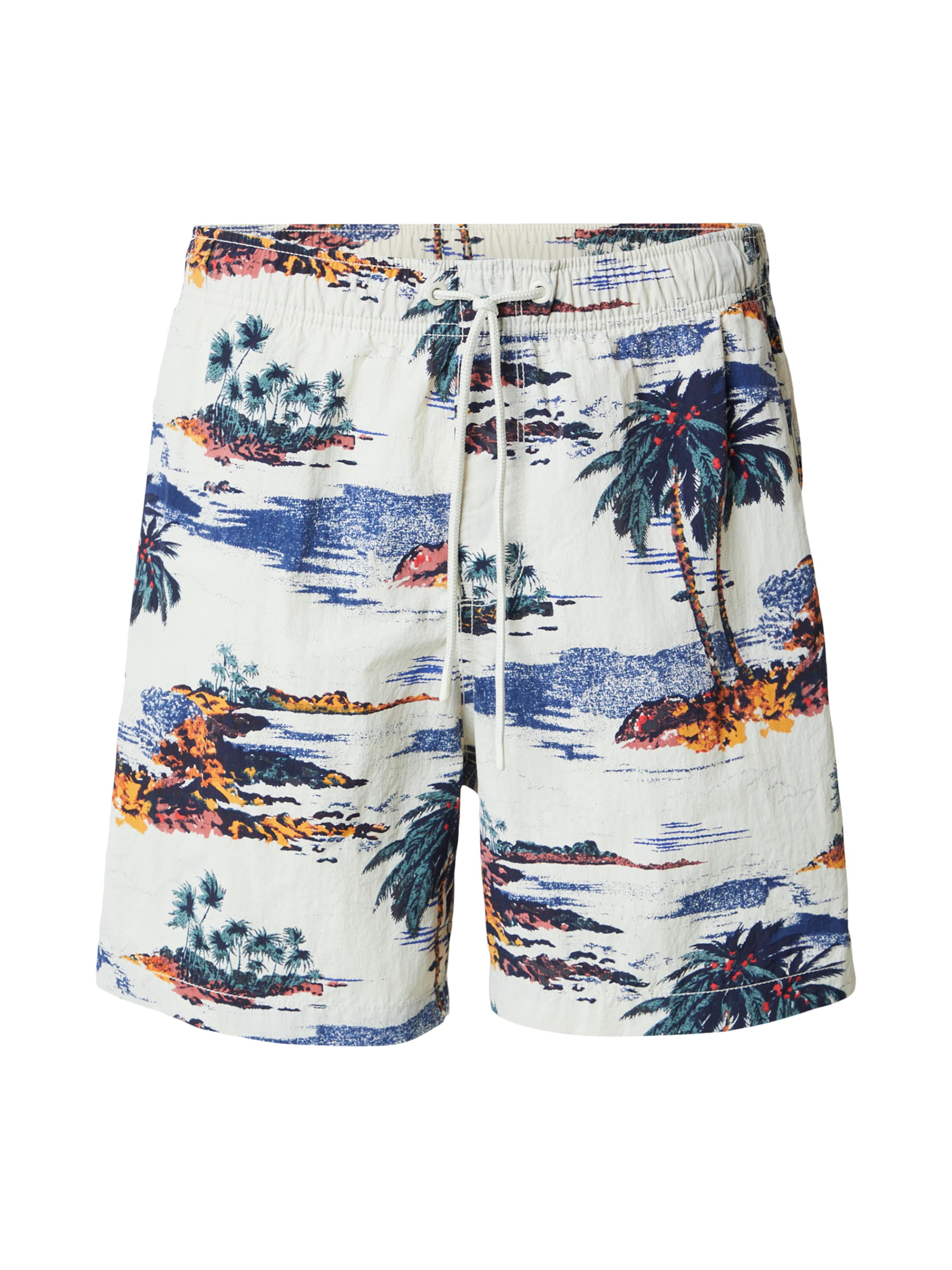 GAP Плавательные шорты в Синий / Темно-синий / Оранжевый / Белый, Обзор товара